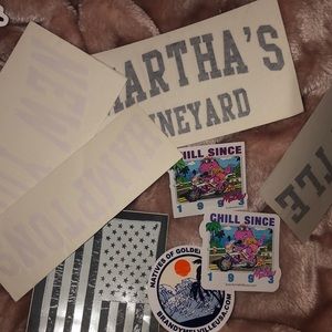 All orders come with Brandy stickers